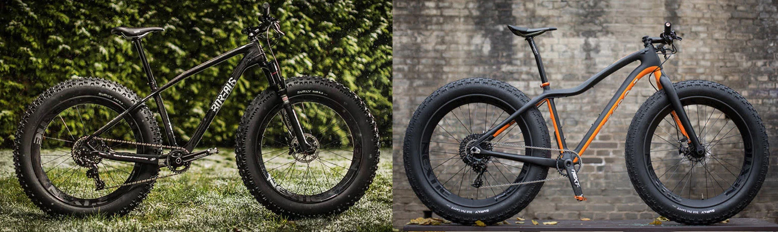 nextie carbon fiber fat bicycle wheels Black Eagle 26 inch beach