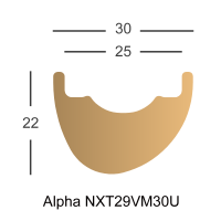 [Premium Cross Country] Alpha 29" Mountain Bicycle Carbon Rim 30mm 255g