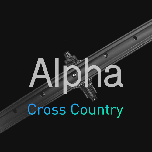 [Vista Cross Country] Alpha 29" Mountain Bicycle Carbon Fiber Wheelset 35mm from 978g