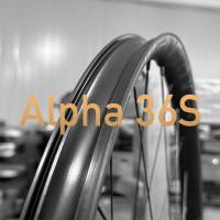 [Wheelset Alpha 36S] Alpha 36S Cross Country 29" Mountain Bicycle Carbon Fiber Wheelset 36mm from 898g