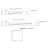 [Thru Axle] Ultralight Carbon Fiber Thru Axle for Road or Gravel Bicycle 30g