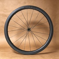 [Alpha 40 Wheelset] Alpha 40 Road Bicycle Carbon Fiber Wheelset w/ Carbon Fiber Spokes from 910g