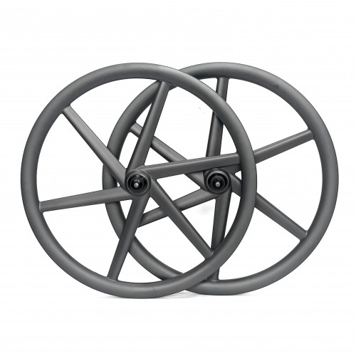 [6-Spoke] Carbon Gravel Wheelset 40mm (Front+Rear)