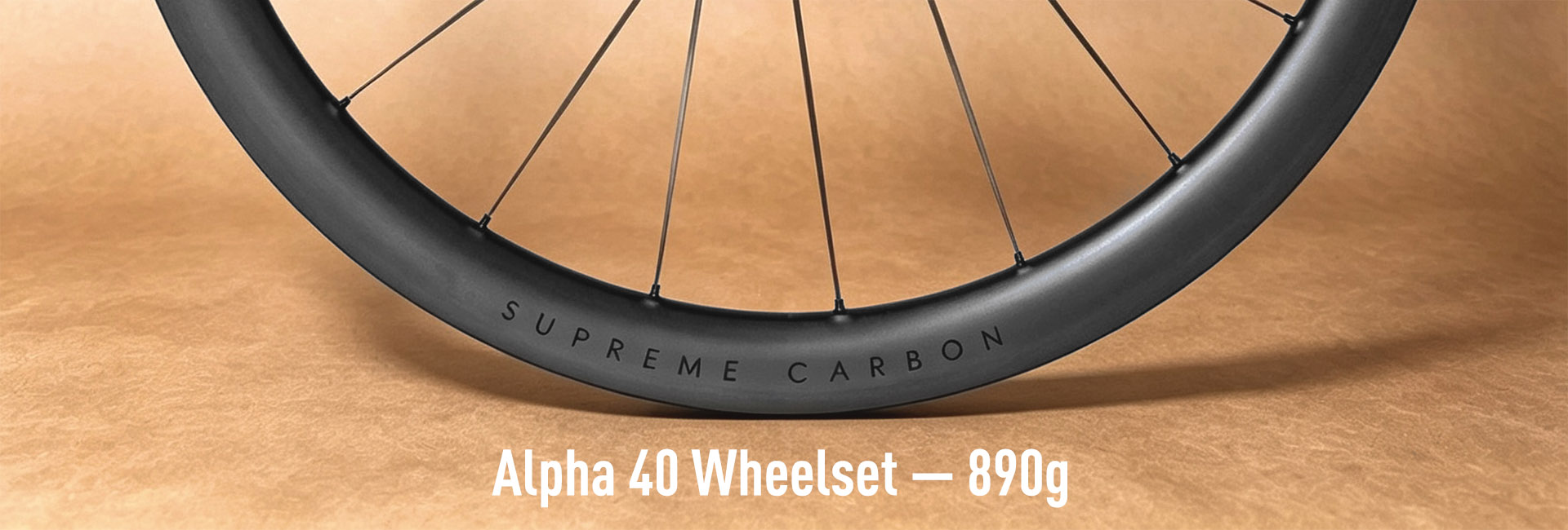 Alpha 40 Road Bicycle Wheelset