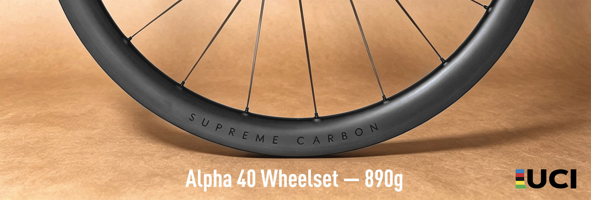 Alpha 40 Road Bicycle Wheelset