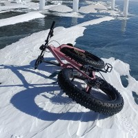 Photos from Russia: Snow Biking and Icy Landscapes