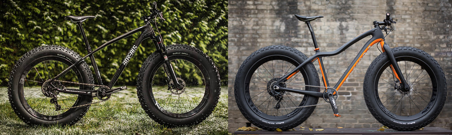 Wild Dragon Carbon Fiber Wheels Fat Bike