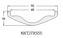 Profile drawing nxt27xs55