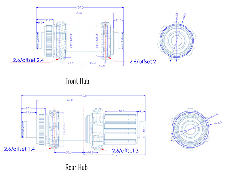 Rollingstar Hubs profile NEXTIE road