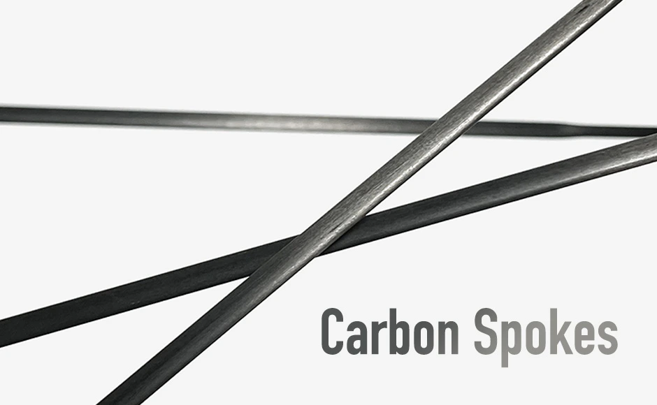 Carbon Fiber Spoke Ultralight, High Intensity, Excellent Rigidity