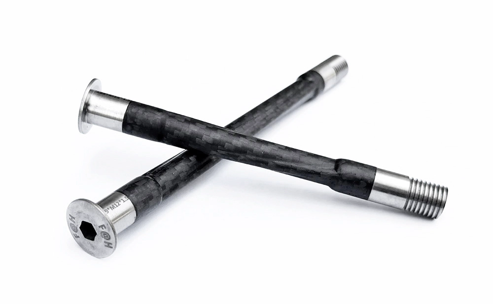 Carbon Fiber Thru Axle for Road Bicycle